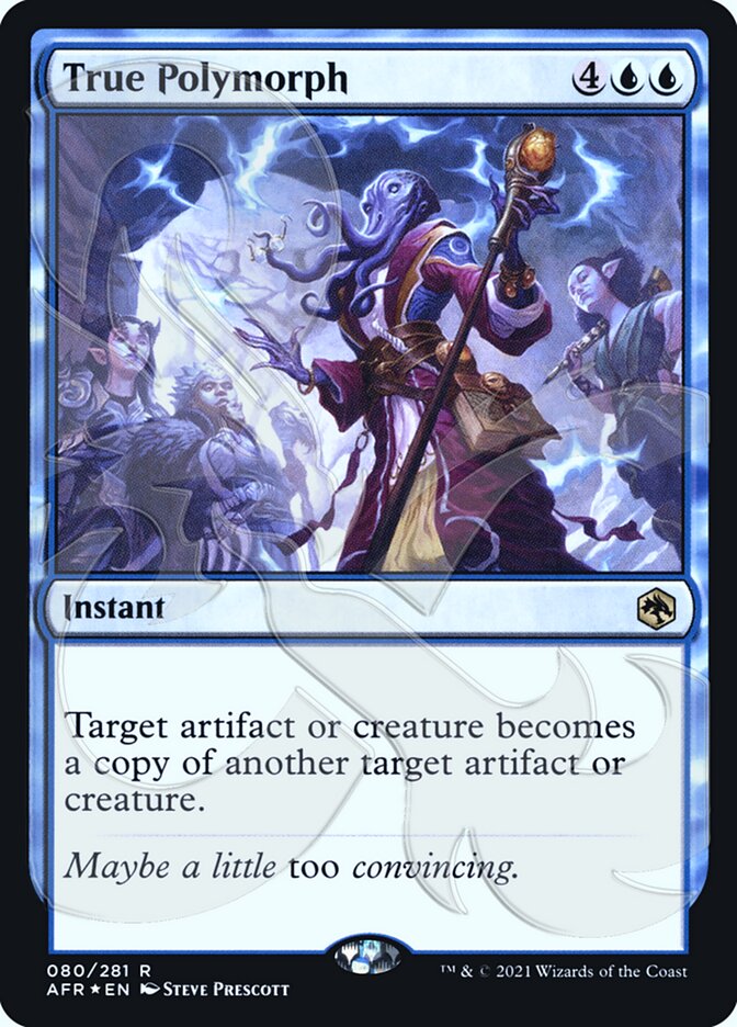 True Polymorph 80a/241 (AFR Ampersand Promos)  - Foil | Good Games Modbury