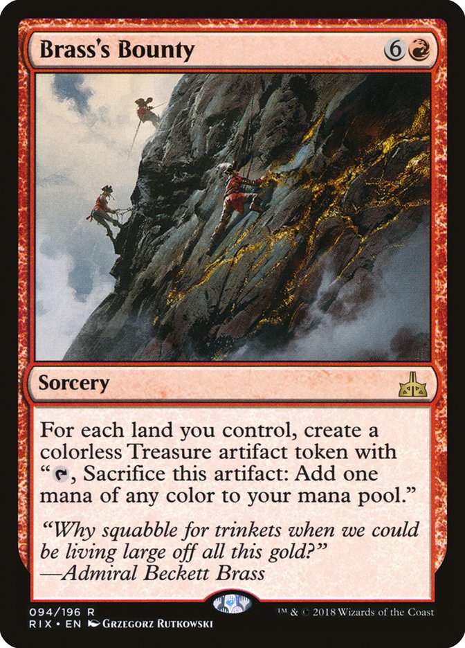 Brass's Bounty 94 (Rivals of Ixalan)  | Good Games Modbury