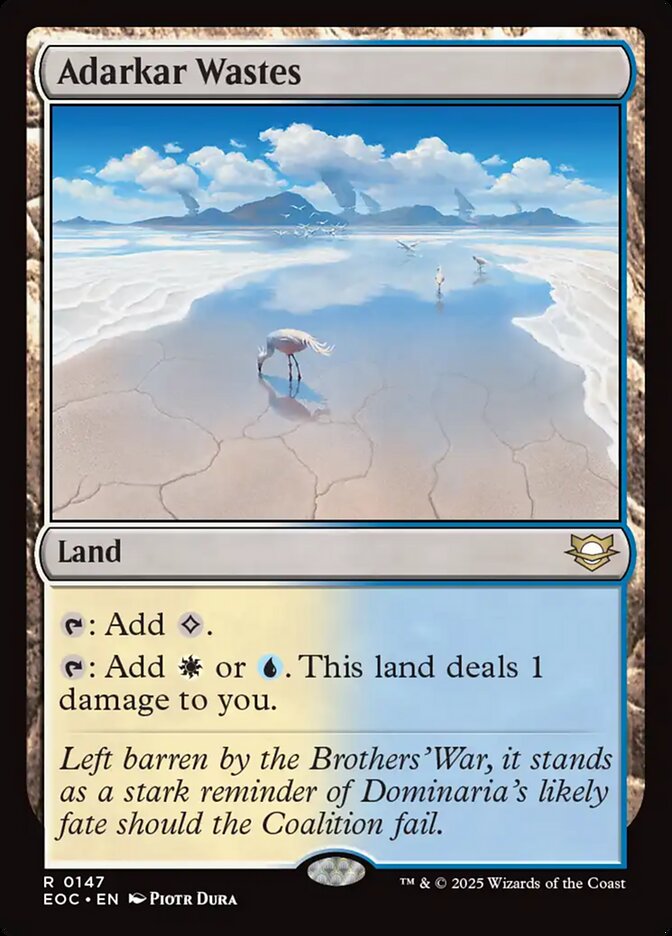 Adarkar Wastes 147 (Commander: Edge of Eternities)  | Good Games Modbury