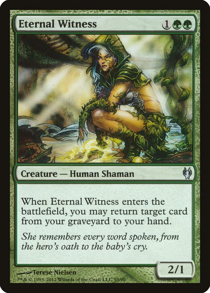 Eternal Witness 55/90 (Duel Decks: Izzet vs. Golgari)  | Good Games Modbury