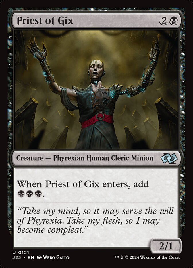 Priest of Gix 121/779 (Foundations Jumpstart)  | Good Games Modbury
