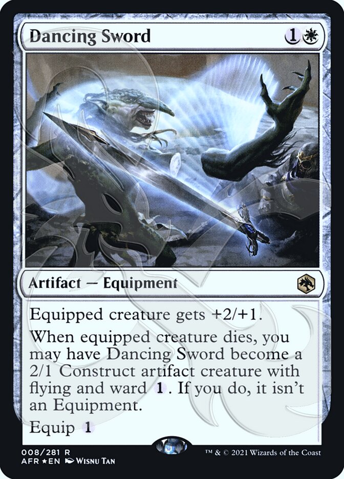 Dancing Sword 8a/241 (AFR Ampersand Promos)  - Foil | Good Games Modbury