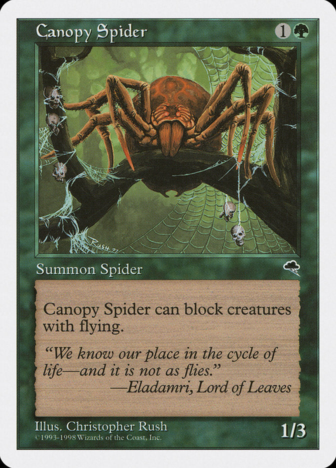 Canopy Spider 52/85 (Anthologies)  | Good Games Modbury