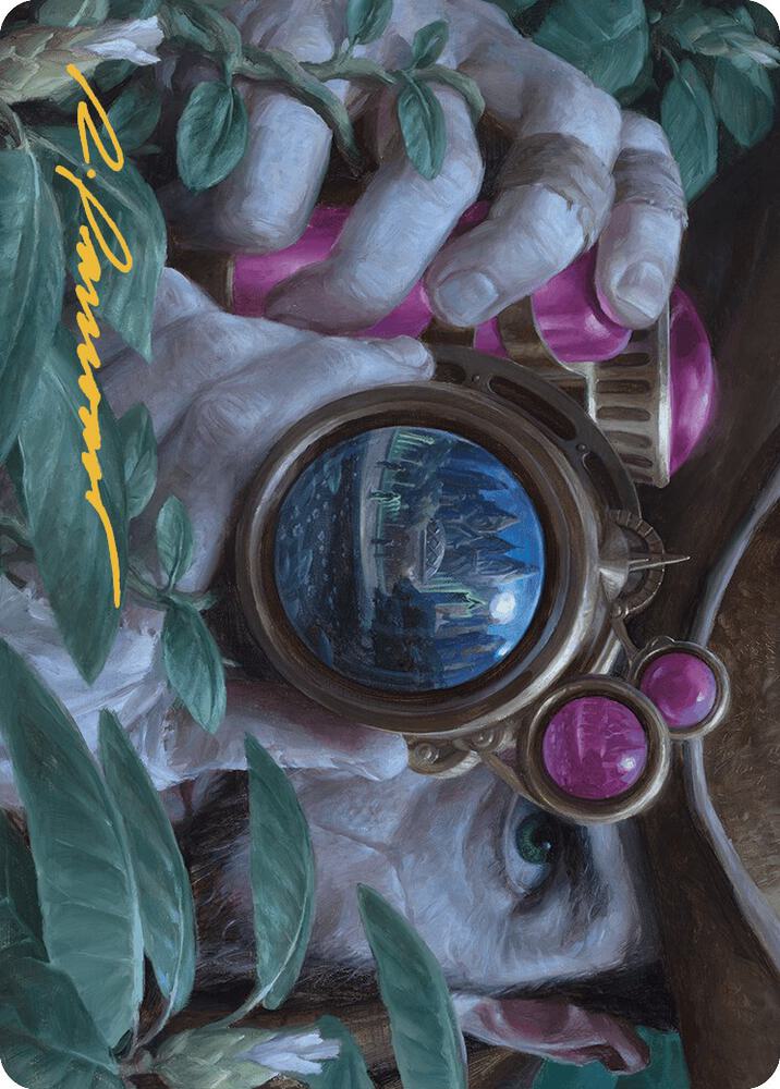 Undergrowth Recon Art Card Gold Stamped Signature 16 (Art Series: Murders at Karlov Manor)  | Good Games Modbury