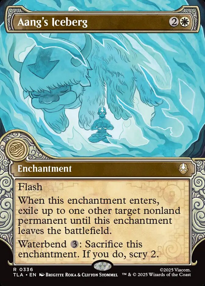 Aang's Iceberg  336/286 (Avatar: The Last Airbender)  - Showcase Foil | Good Games Modbury