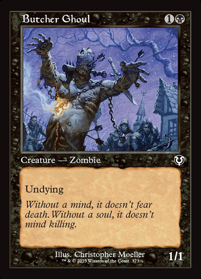 Butcher Ghoul 373 (Innistrad Remastered)  - Retro Foil | Good Games Modbury