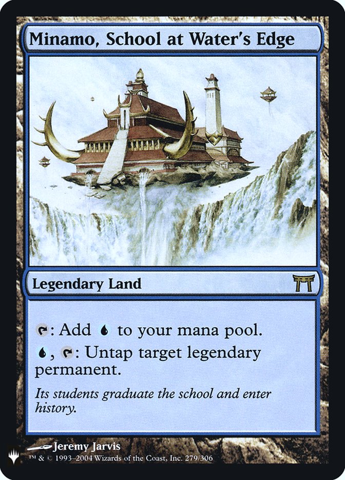 Minamo, School at Water's Edge 279 (The List Reprints)  - Foil | Good Games Modbury