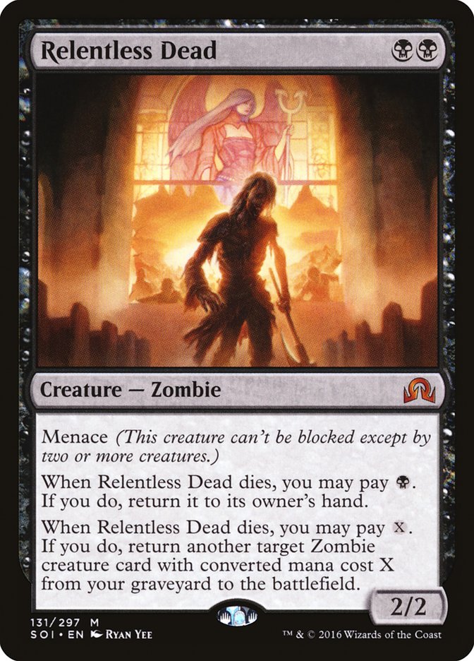 Relentless Dead 131/297 (Shadows over Innistrad)  - Foil | Good Games Modbury