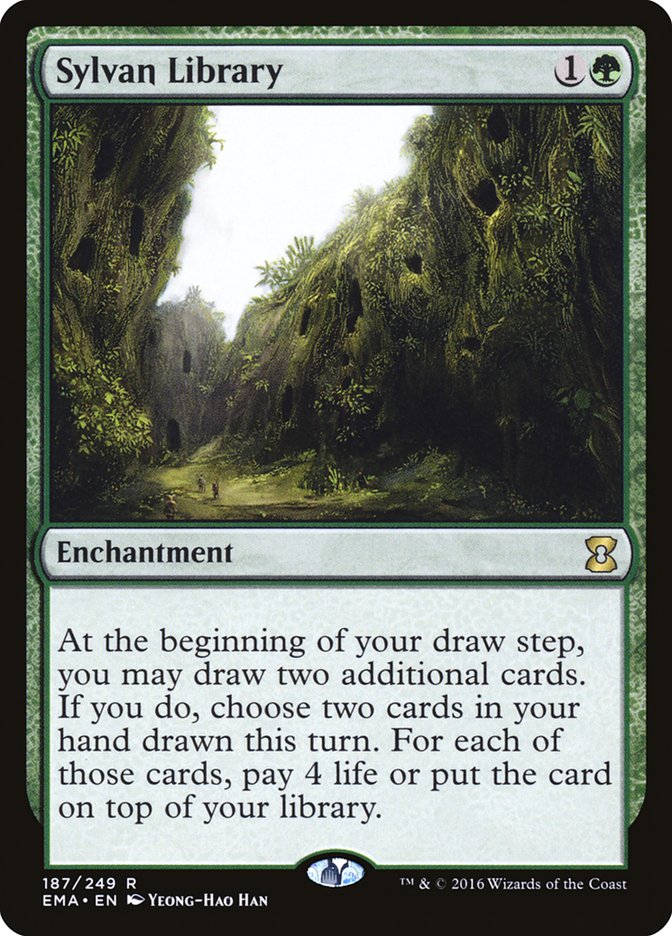 Sylvan Library 187/249 (Eternal Masters)  - Foil | Good Games Modbury