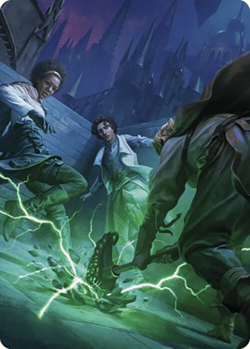 Fanatical Strength Art Card 32 (Art Series: Murders at Karlov Manor)  | Good Games Modbury