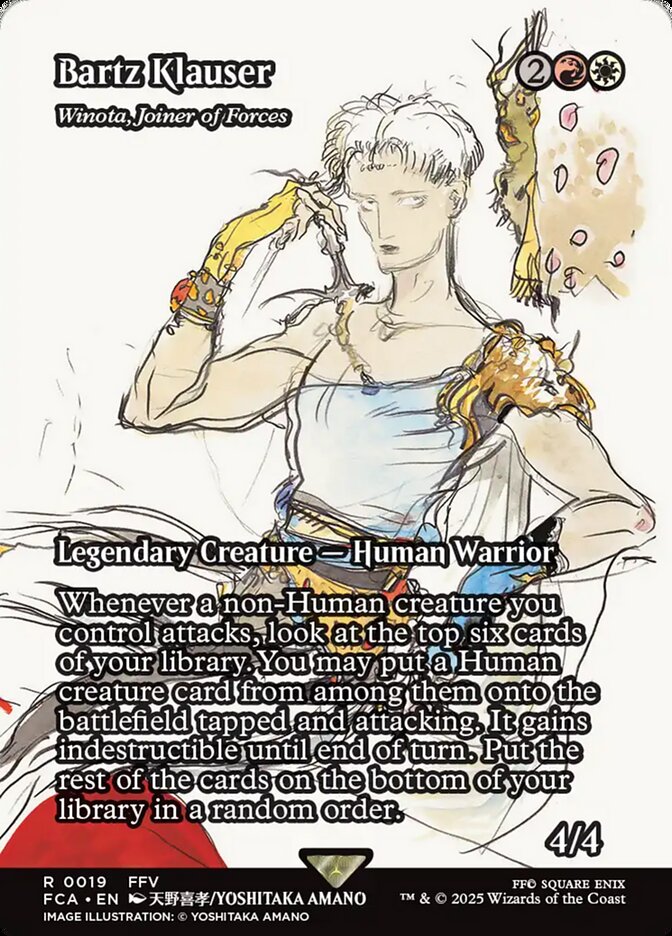Bartz Klauser - Winota, Joiner of Forces 19/64 (FINAL FANTASY: Through the Ages)  - Showcase | Good Games Modbury