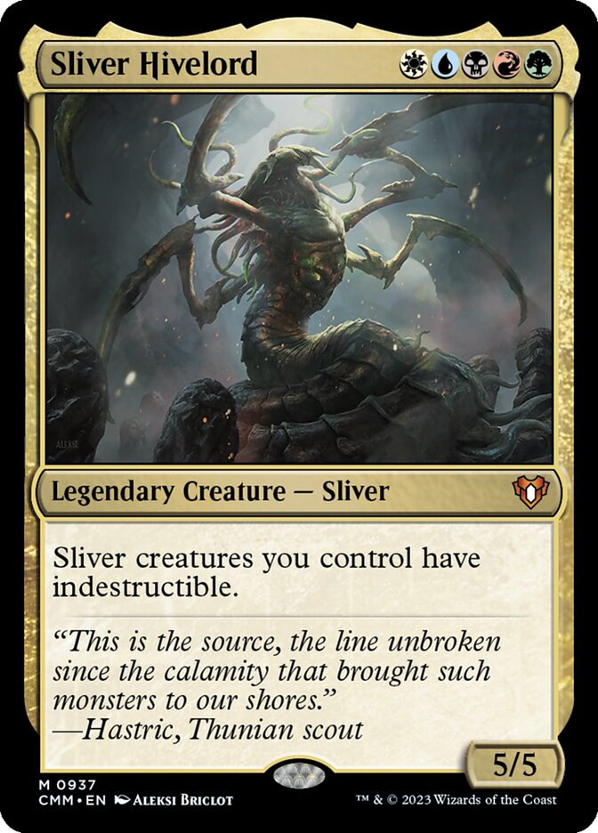 Sliver Hivelord 937/451 (Commander Masters)  | Good Games Modbury