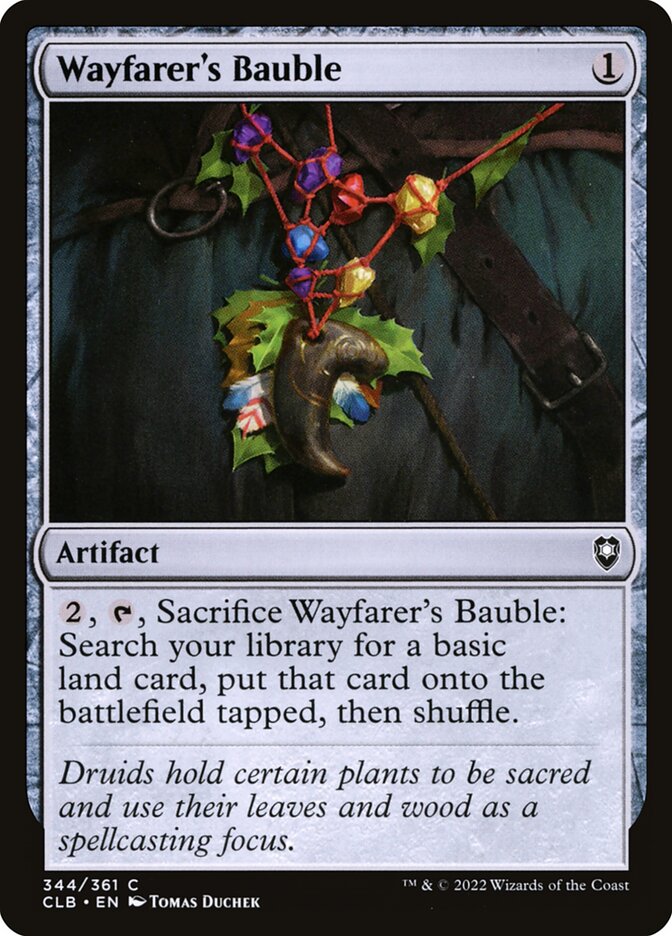 Wayfarer's Bauble 344 (Commander Legends: Battle for Baldur's Gate)  - Foil | Good Games Modbury