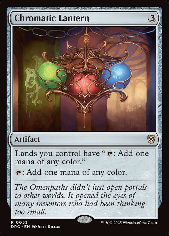 Chromatic Lantern 53/187 (Commander: Aetherdrift)  | Good Games Modbury