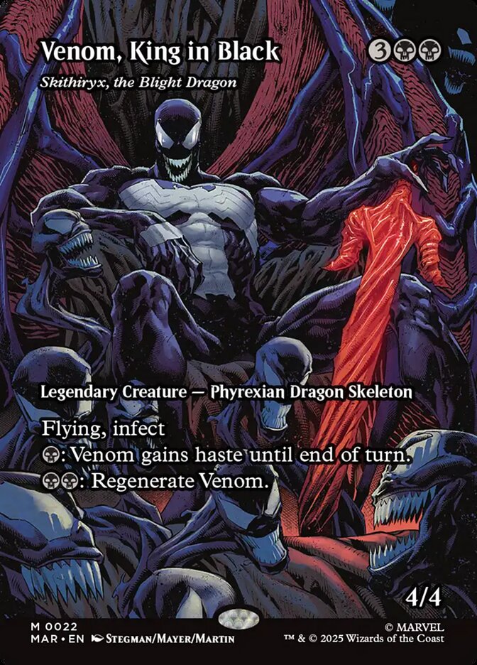Venom, King in Black - Skithiryx, the Blight Dragon 22 (Marvel Universe Eternal-Legal)  - Borderless | Good Games Modbury