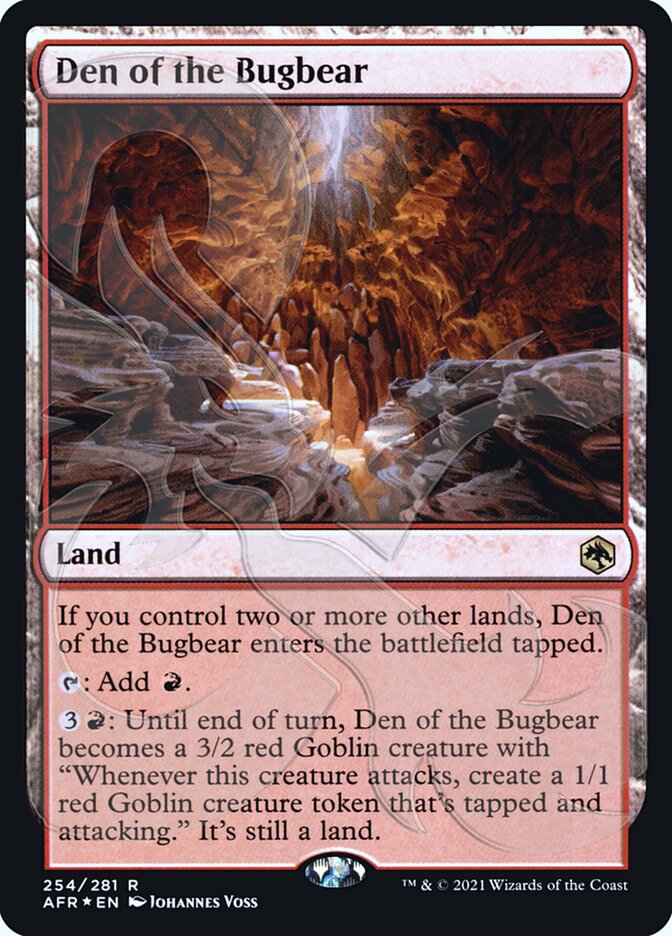 Den of the Bugbear 254a/241 (AFR Ampersand Promos)  - Foil | Good Games Modbury