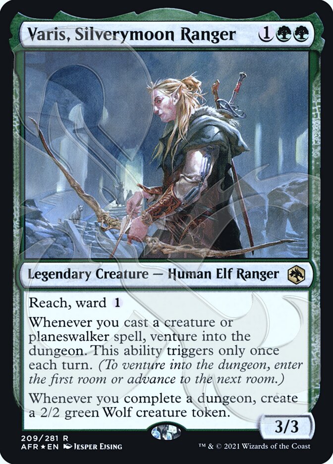 Varis, Silverymoon Ranger 209a/241 (AFR Ampersand Promos)  - Foil | Good Games Modbury