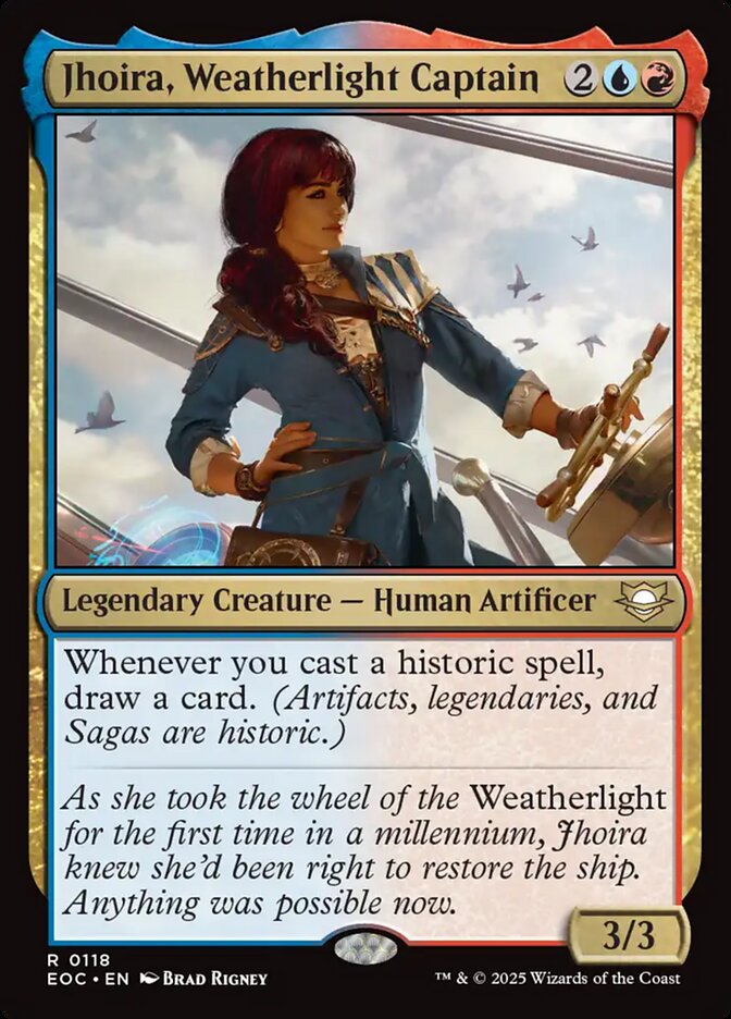 Jhoira, Weatherlight Captain 118 (Commander: Edge of Eternities)  | Good Games Modbury