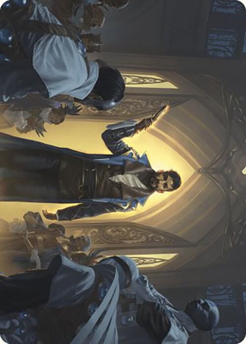 Auspicious Arrival Art Card 2 (Art Series: Murders at Karlov Manor)  | Good Games Modbury