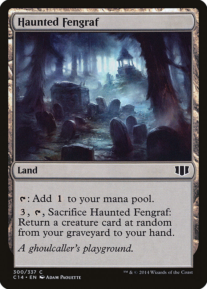 Haunted Fengraf 300/337 (Commander 2014)  | Good Games Modbury