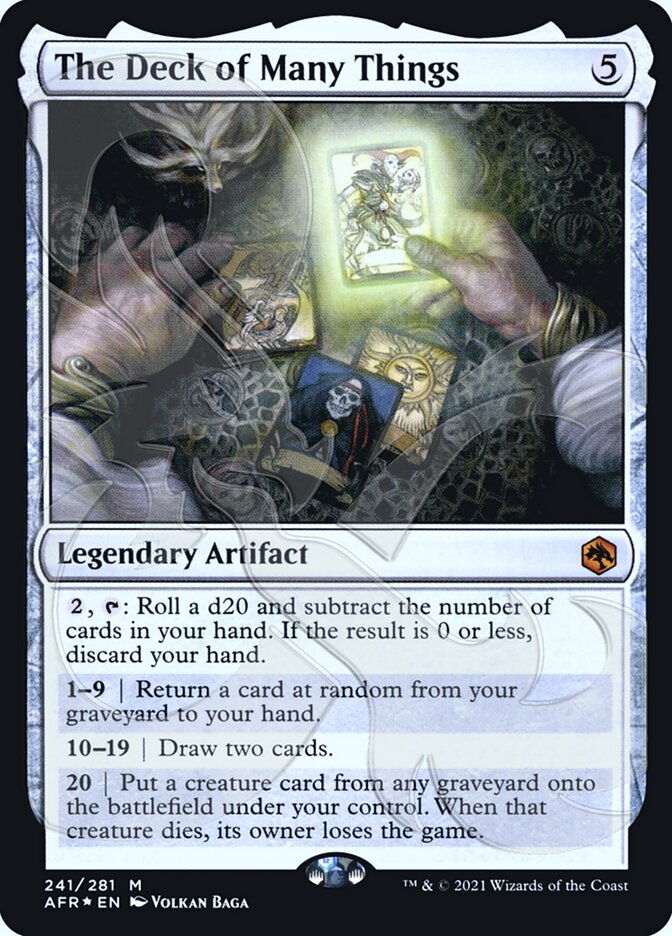 The Deck of Many Things 241a/241 (AFR Ampersand Promos)  - Foil | Good Games Modbury