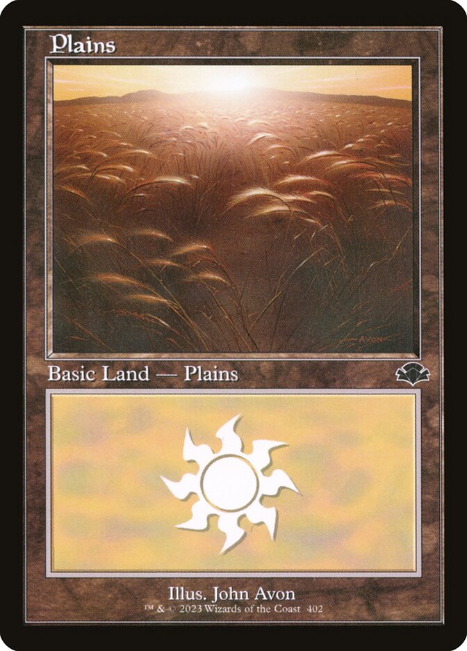 Plains 402/261 (Dominaria Remastered)  - Retro | Good Games Modbury