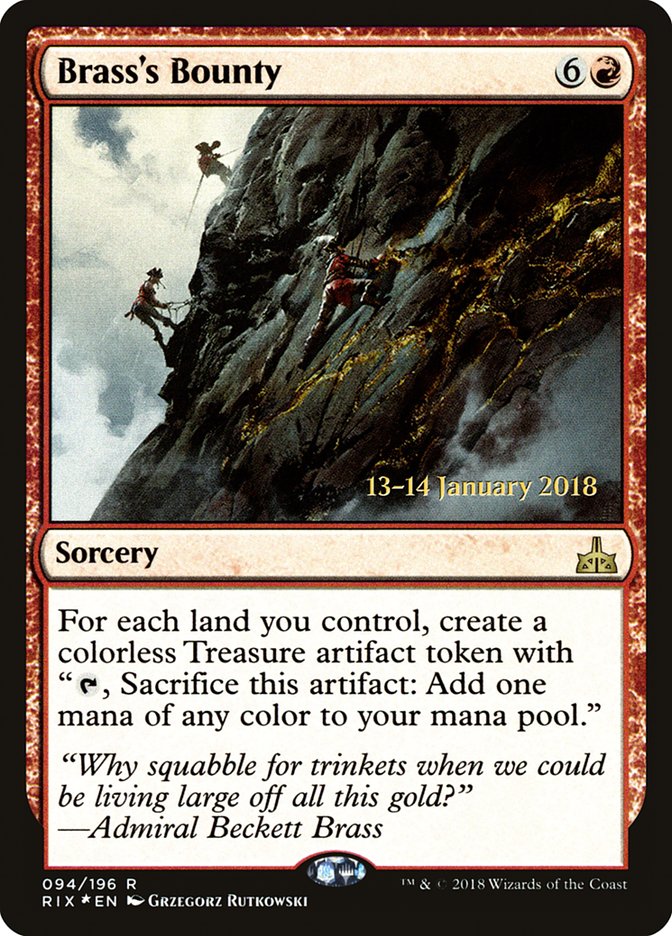 Brass's Bounty 94s/98 (Prerelease Cards)  - Foil | Good Games Modbury