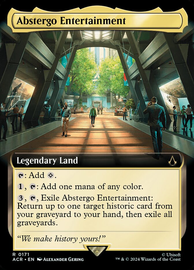 Abstergo Entertainment 171/110 (Universes Beyond: Assassin's Creed)  - Extended Art | Good Games Modbury