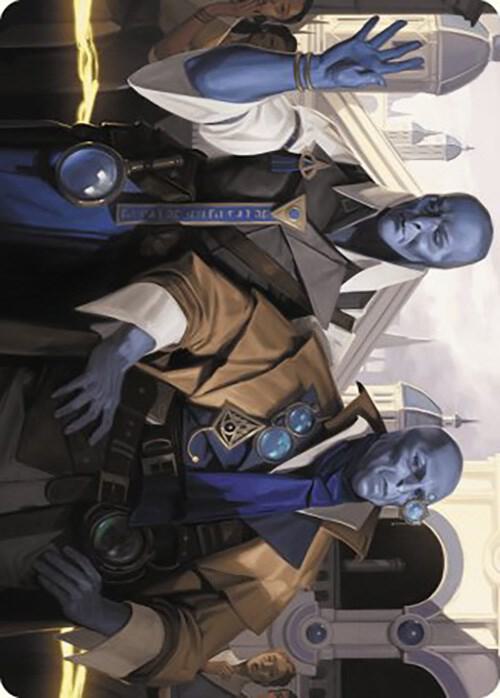Hotshot Investigators Art Card 5 (Art Series: Murders at Karlov Manor)  | Good Games Modbury