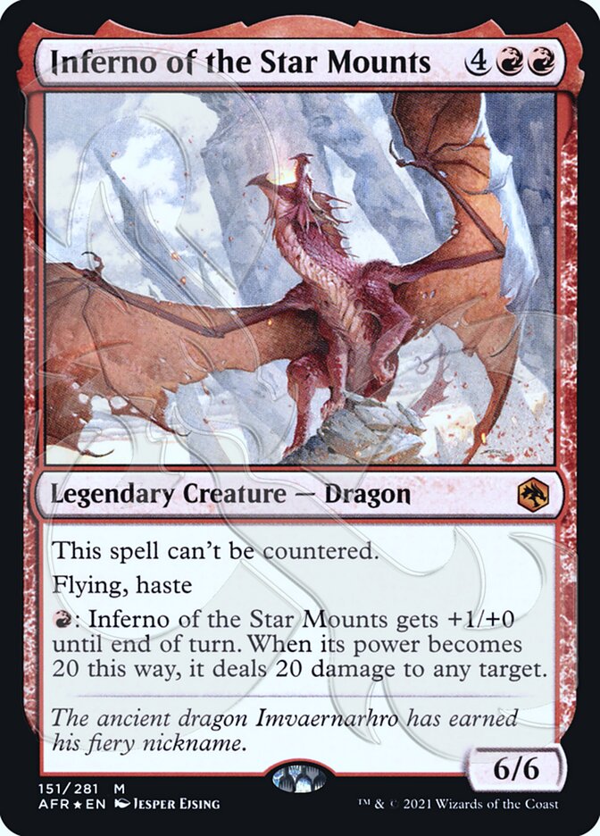 Inferno of the Star Mounts 151a/241 (AFR Ampersand Promos)  - Foil | Good Games Modbury