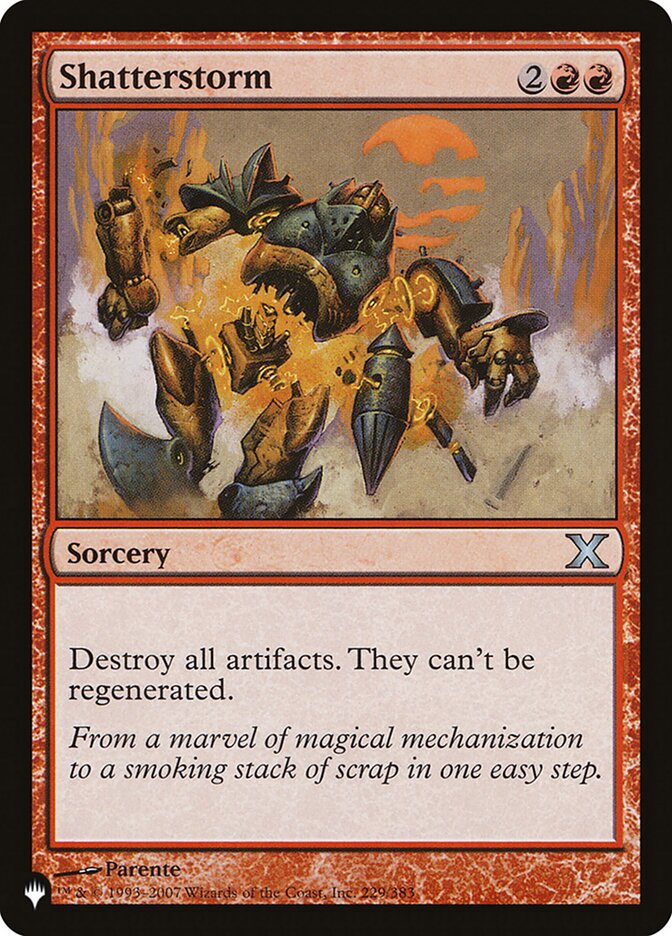 Shatterstorm 229/383 (The List Reprints)  | Good Games Modbury