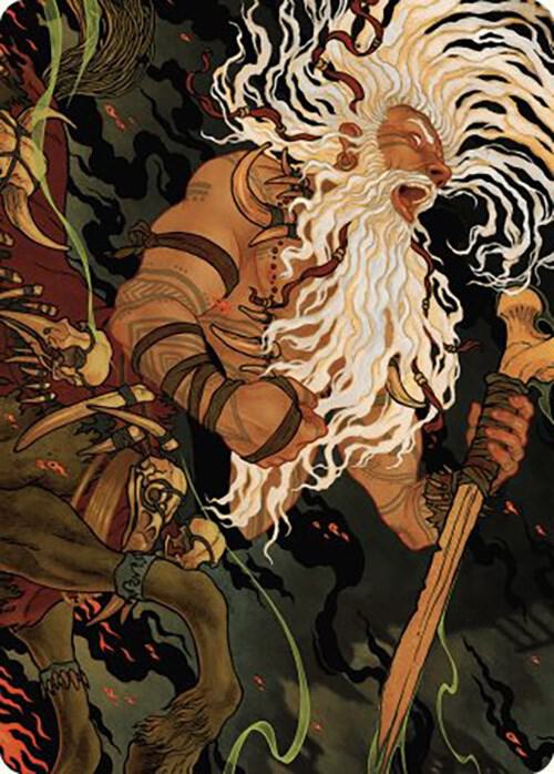 Yarus Roar of the Old Gods Art Card 46 49 46 (Art Series: Murders at Karlov Manor)  | Good Games Modbury