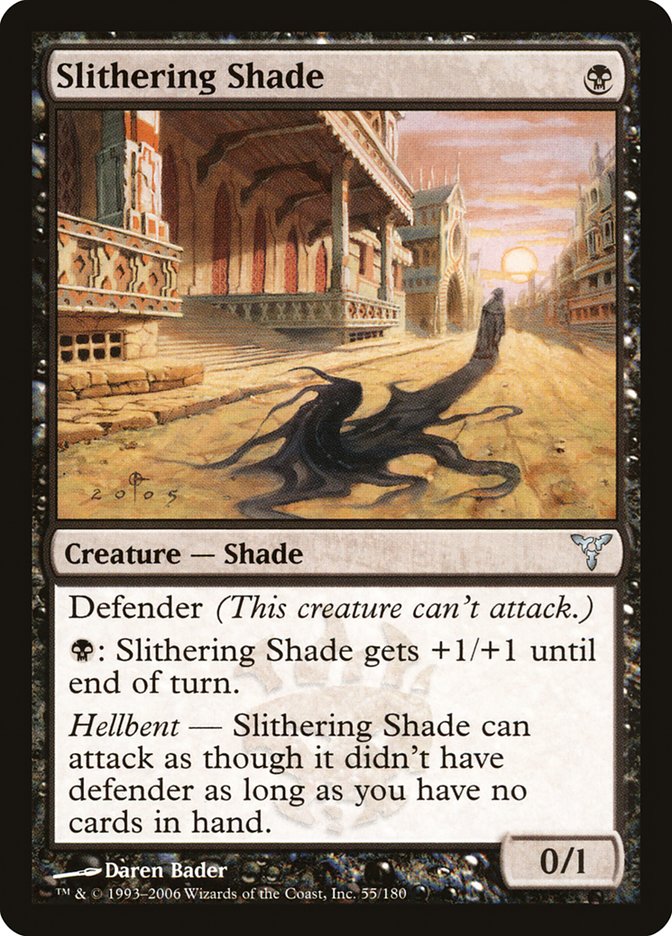 Slithering Shade 55/180 (Dissension)  - Foil | Good Games Modbury