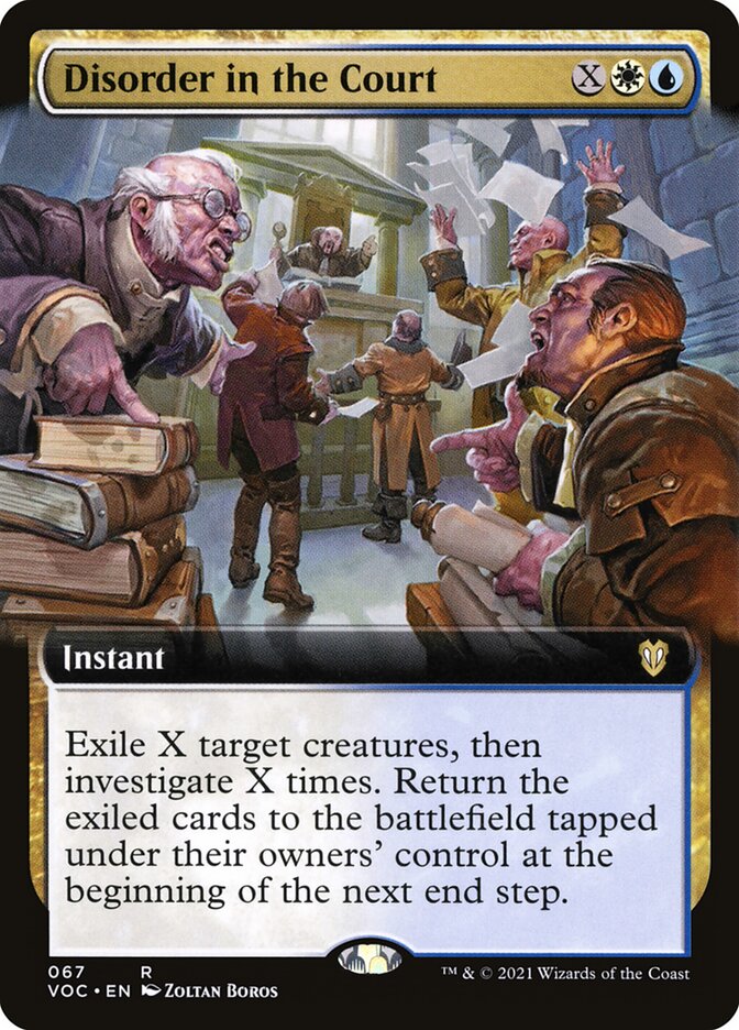 Disorder in the Court 67/38 (Commander: Innistrad: Crimson Vow)  | Good Games Modbury