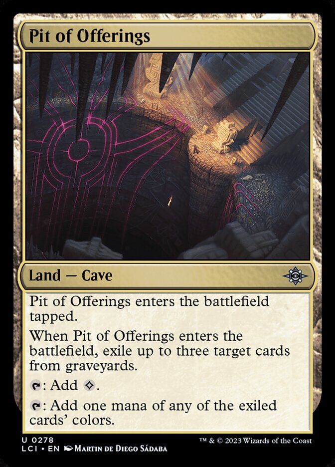 Pit of Offerings 278/291 (The Lost Caverns of Ixalan)  | Good Games Modbury