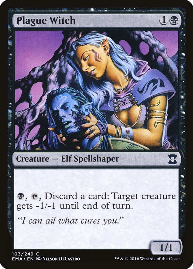 Plague Witch 103/249 (Eternal Masters)  - Foil | Good Games Modbury
