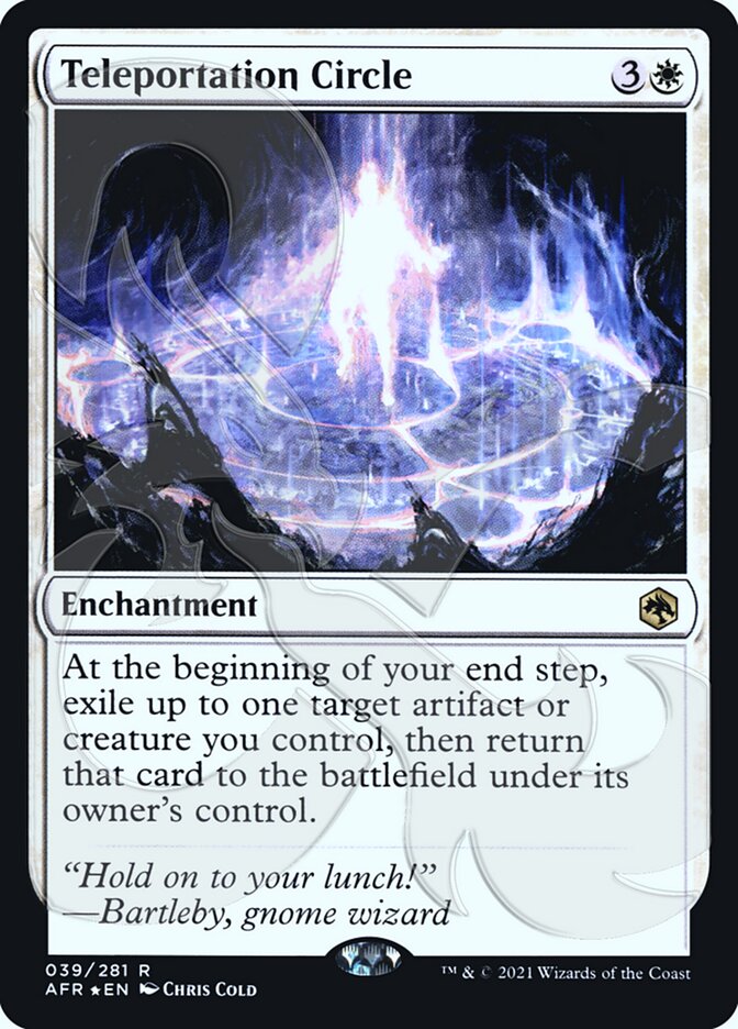 Teleportation Circle 39a/241 (AFR Ampersand Promos)  - Foil | Good Games Modbury
