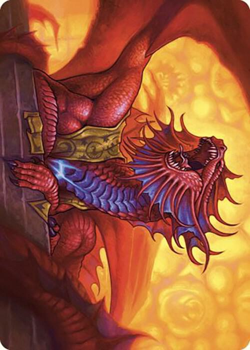 Niv Mizzet Guildpact Art Card 44 49 44 (Art Series: Murders at Karlov Manor)  | Good Games Modbury