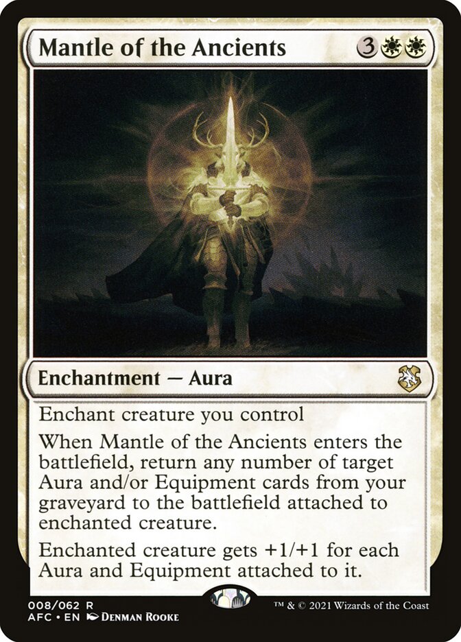 Mantle of the Ancients 8/62 (Commander: Adventures in the Forgotten Realms)  | Good Games Modbury