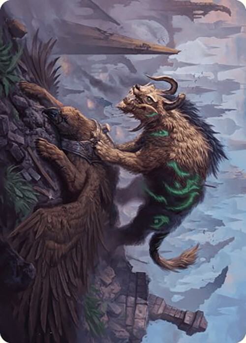 Axebane Ferox Art Card 13 (Art Series: Murders at Karlov Manor)  | Good Games Modbury