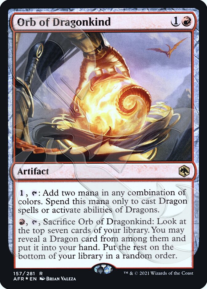 Orb of Dragonkind 157a/241 (AFR Ampersand Promos)  - Foil | Good Games Modbury