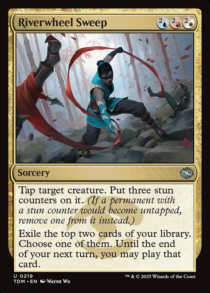 Riverwheel Sweep 219/291 (Tarkir: Dragonstorm)  | Good Games Modbury
