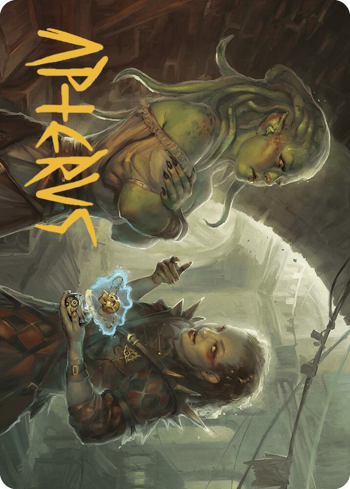 Extract a Confession Art Card Gold Stamped Signature 7 (Art Series: Murders at Karlov Manor)  | Good Games Modbury