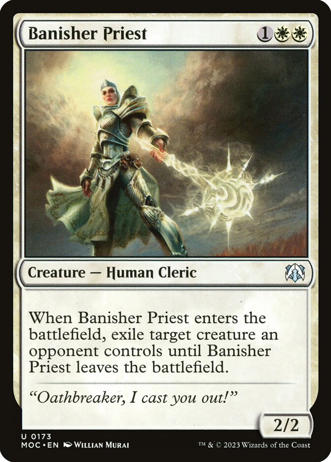 Banisher Priest 173/444 (Commander: March of the Machine)  | Good Games Modbury