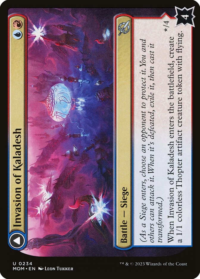 Invasion of Kaladesh // Aetherwing, Golden-Scale Flagship 234/291 (March of the Machine)  | Good Games Modbury