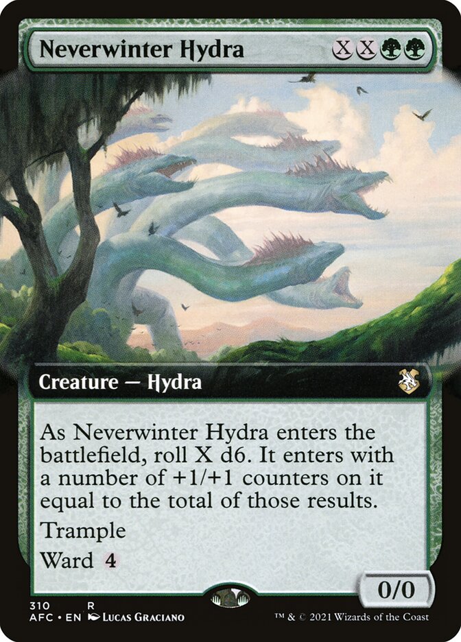 Neverwinter Hydra 310/62 (Commander: Adventures in the Forgotten Realms)  | Good Games Modbury