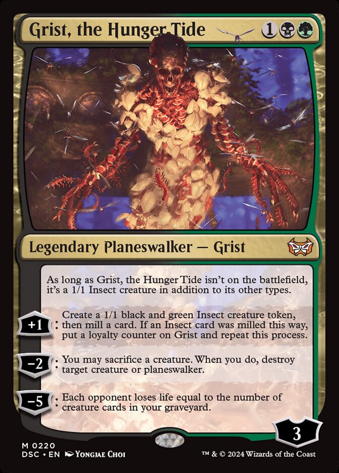 Grist, the Hunger Tide 220/40 (Commander: Duskmourn: House of Horror)  | Good Games Modbury