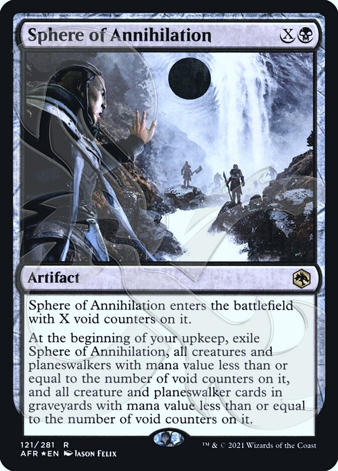 Sphere of Annihilation 121a/241 (AFR Ampersand Promos)  - Foil | Good Games Modbury