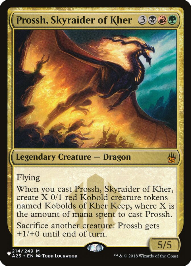 Prossh, Skyraider of Kher A25-214/5075 (The List Reprints)  | Good Games Modbury