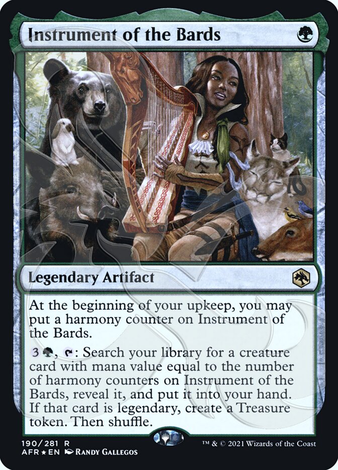 Instrument of the Bards 190a/241 (AFR Ampersand Promos)  - Foil | Good Games Modbury